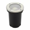 Sale Spot rond encastrable dans le sol LED Doris, inox Éclairage Extérieur Professionnel
