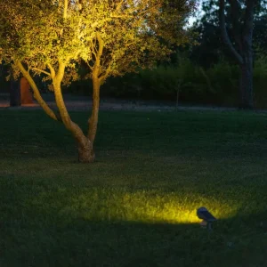 Store Spot solaire LED Spot capteur lumière du jour, dim Éclairage Extérieur Professionnel