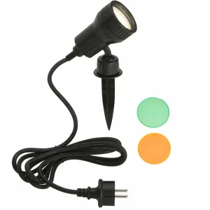 Best Sale Spot sur piquet LED Terra avec filtre de couleur Éclairage Extérieur Professionnel