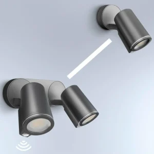 Sale Spot Duo S spot LED à deux lampes Éclairage Extérieur Professionnel