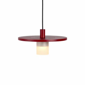 Best Suspension d’extérieur LED Montoya en alu, rouge Éclairage Extérieur Professionnel