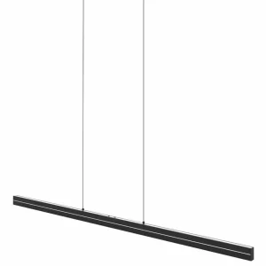 Store Suspension LED Bande, 114 cm, noir, métal, CCT, variateur d'intensité Éclairage De Bureau
