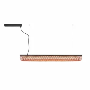 Discount Suspension LED Nans Balis S/140, brun/rouge, 140 cm Éclairage Extérieur Professionnel