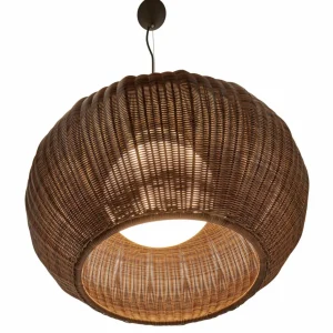 Discount Suspension LED d'extérieur Garota de , brun graphite/brun Ø 72 cm Éclairage Extérieur Professionnel