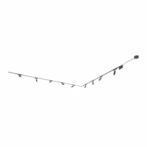 Store Système de lampes sur rail 48V Lumaro,spots,9 lampes.noir,13,1cm,intensité Éclairage De Bureau