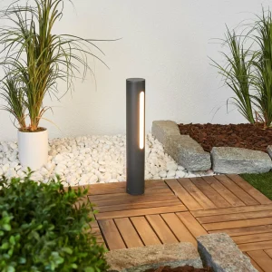Store Tomas - potelet LED en gris foncé Éclairage Extérieur Professionnel
